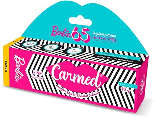 Carmed Barbie Pink Hidratante Labial com cor 10g - Imagem 2