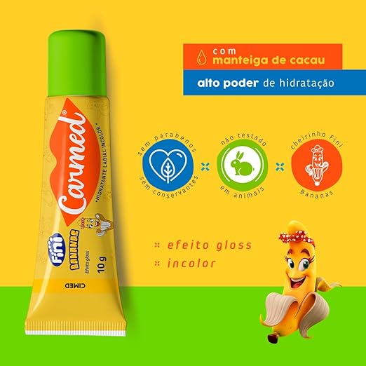 Carmed Fini Bananas Hidratante Labial 10g - Imagem 5